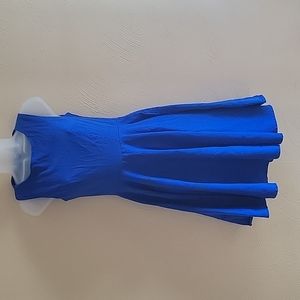 Grace Karin Royal Blue fit and flare dress size XS